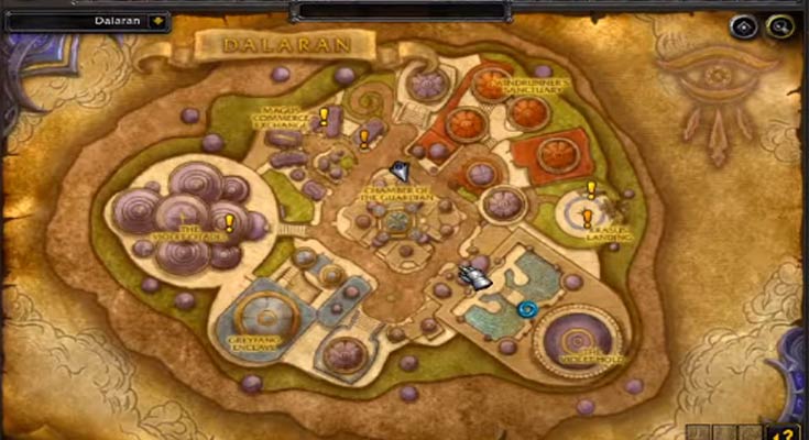 New Dalaran Legion in the World of Warcraft