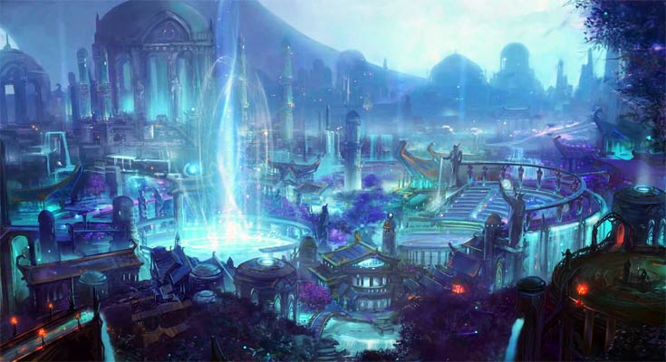 Suramar in World of Warcraft Shadowlands